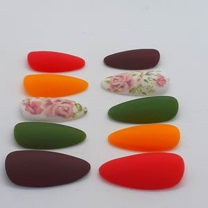 Fall Inspired Autumn Press on Nails